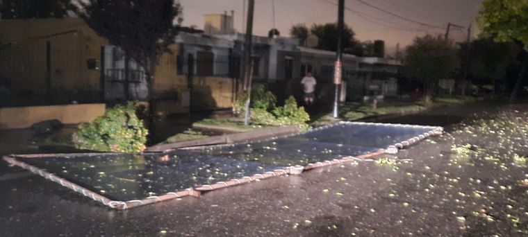 FOTO: La fuerte tormenta generó complicaciones en Córdoba.