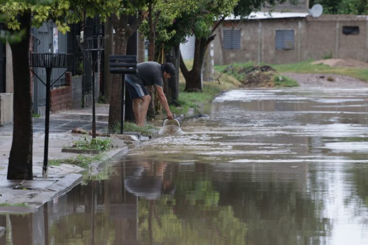 FOTO: La fuerte tormenta generó complicaciones en Córdoba.