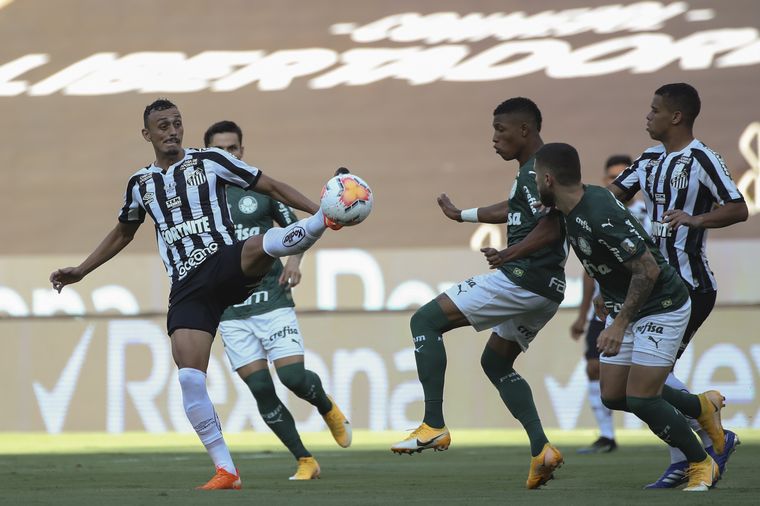 FOTO: Palmeiras le ganó a Santos y se consagró campeón de América