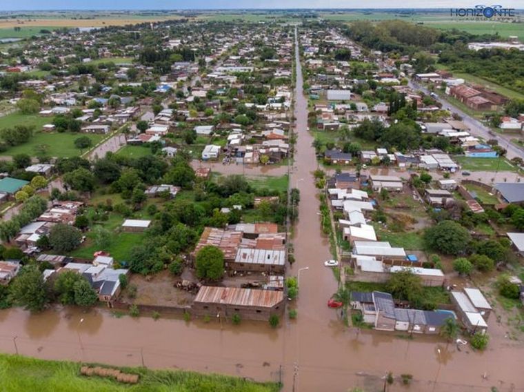 Fuerte temporal provocó destrozos en Nelson