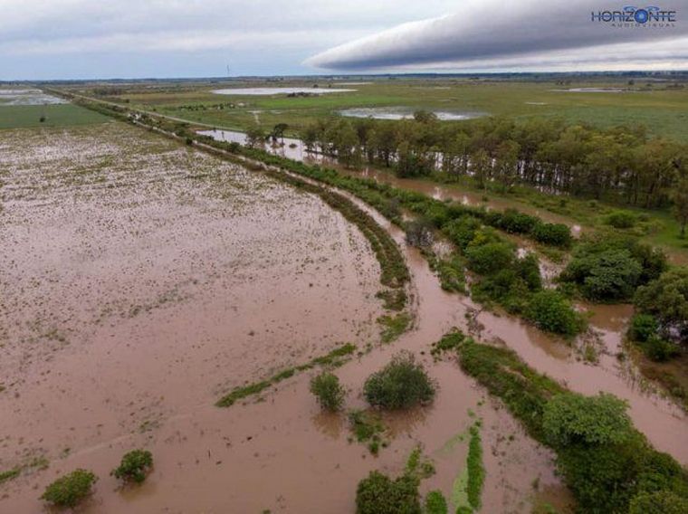 Fuerte temporal provocó destrozos en Nelson