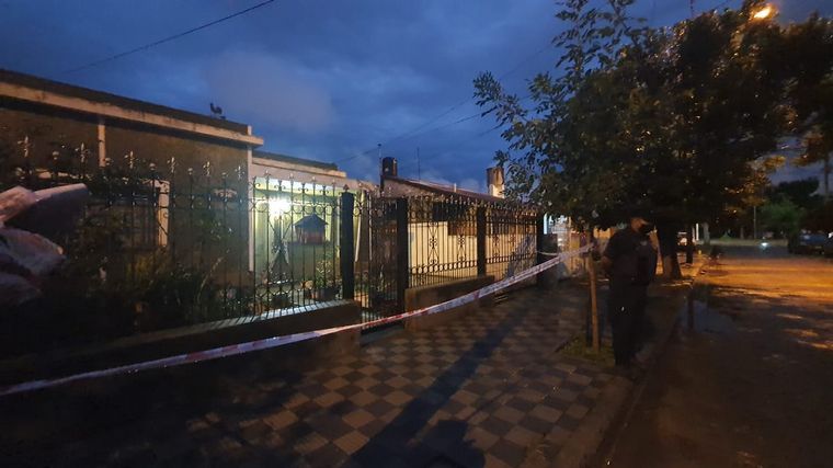 Domicilio de las víctimas de 80 y 83 años.