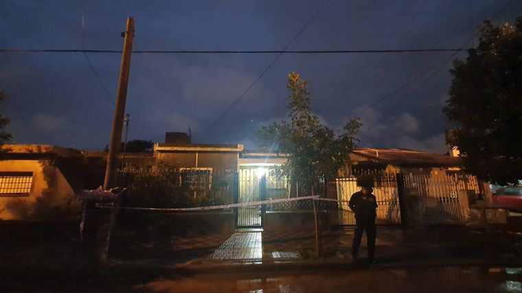 Domicilio de las víctimas de 80 y 83 años.