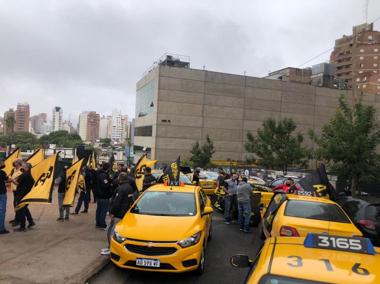 Los taxistas paran en Córdoba (Foto de archivo)
