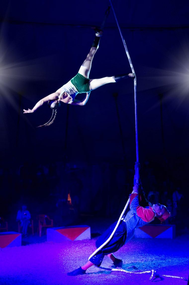 FOTO: "La Audacia", una atrapante propuesta de circo en La Feliz