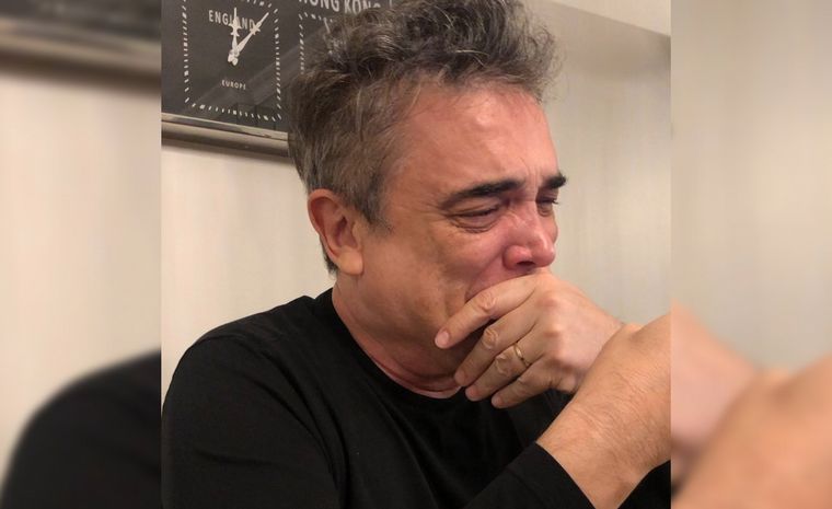 Nito Artaza vivió el nacimiento de su nieta a la distancia