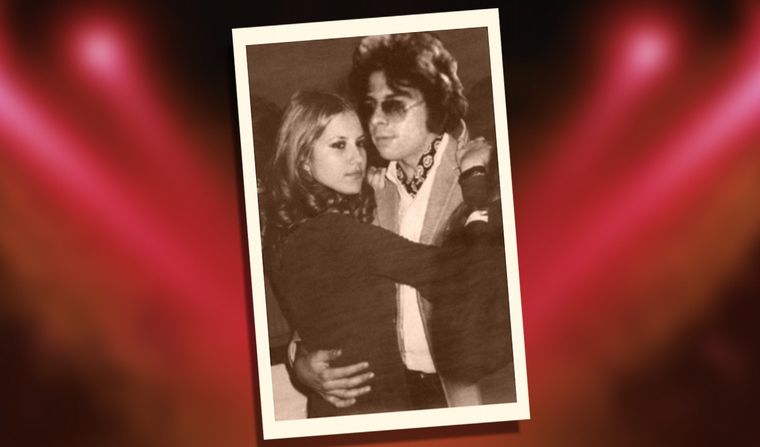 Abelardo Fonseca bailando lentos en sus épocas mozas.