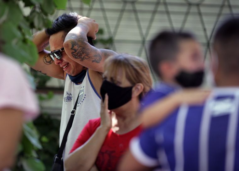 Conmoción entre los hinchas del "Tomba" por la muerte del "Morro".
