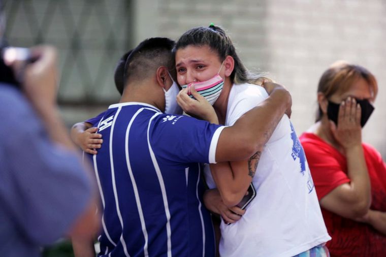 Dolor entre los hinchas del "Tomba" por la muerte del "Morro".