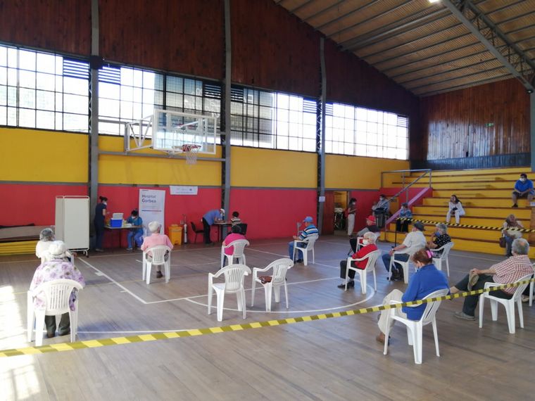 Chile vacunó a más de 550 mil personas en tres días