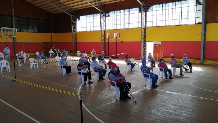 Chile vacunó a más de 550 mil personas en tres días