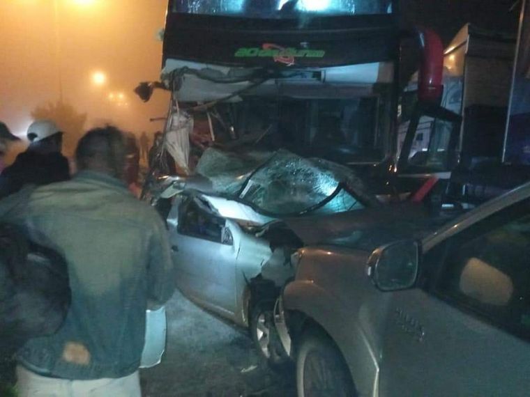 Accidente fatal en San Luis