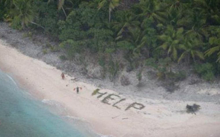 FOTO: Náufragos sobrevivieron 33 días en una isla solitaria.