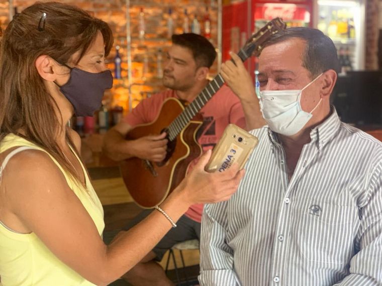 El intendente de Achiras, José María Gutiérrez