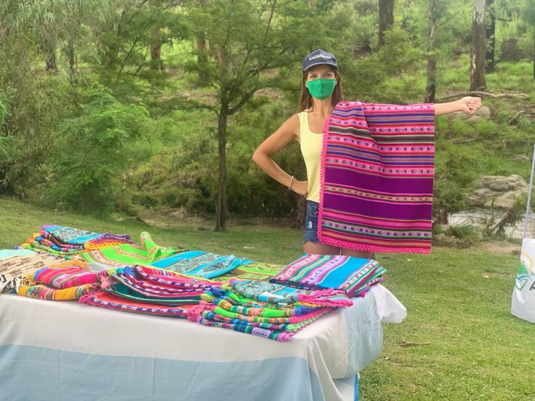 Desde el Balneario Municipal de Achiras, degustación de productos regionales