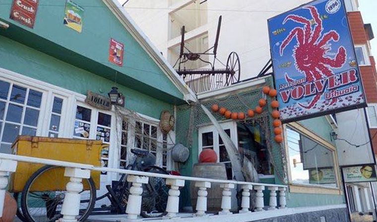 Lino Gómez Adillon es el chef del restaurante Volver, en Ushuaia.