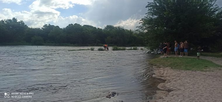 Fuerte crecida de los ríos serranos en Córdoba.