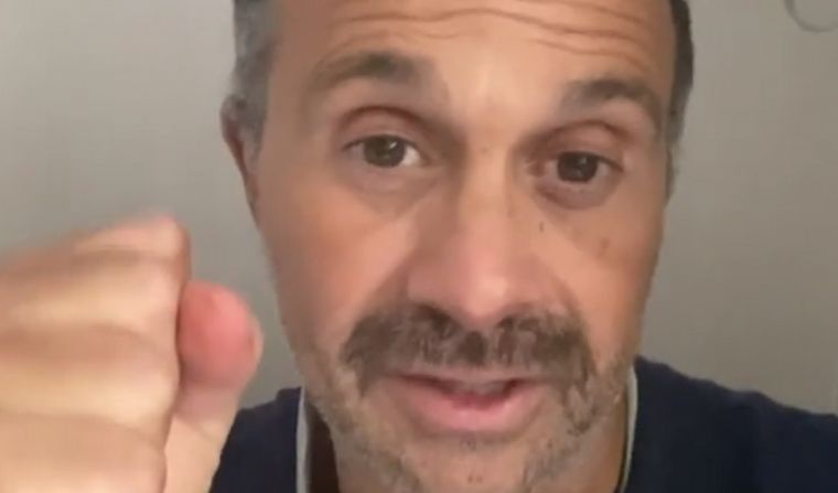 Sergio Lapegüe a punto de recibir el alta. 