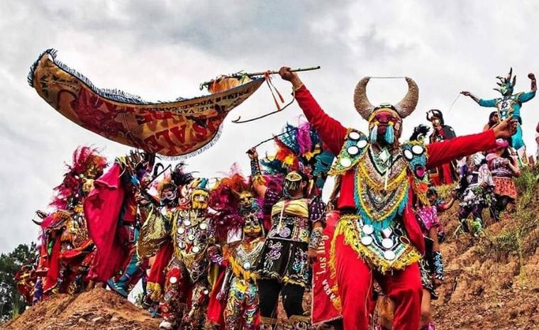 El carnaval de Jujuy, en Argentina.