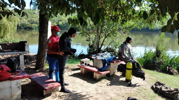 Intensa búsqueda de Ivana Módica en La Falda.