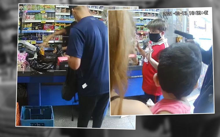 Ladrones efectuaron disparos al lado de un niño y un bebé