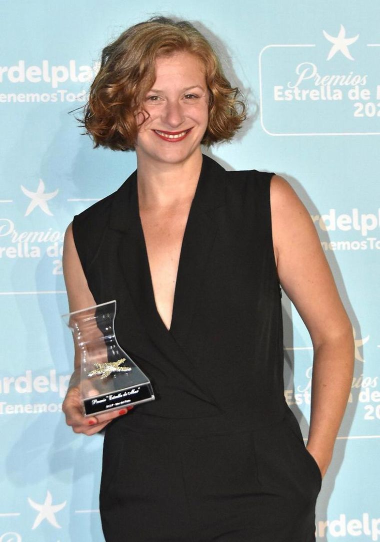 Greta Risa, premiada como mejor directora en los Estrella de Mar.