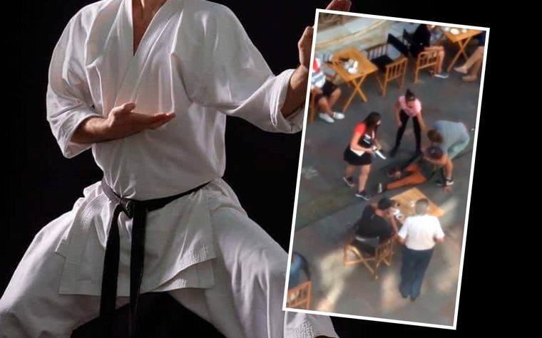 Robó y se topó con un campeón mundial de karate