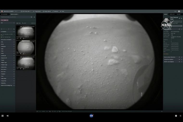 Perseverance, la nave que buscará rastros de vida en Marte