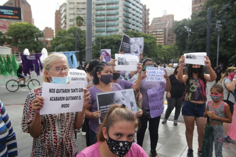 Marcha para pedir justicia por el crimen de Ivana Módica