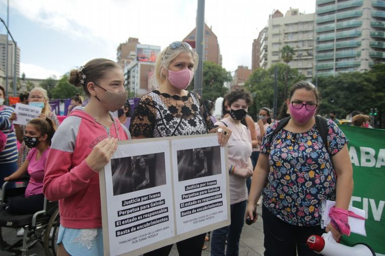 Marcha para pedir justicia por el crimen de Ivana Módica