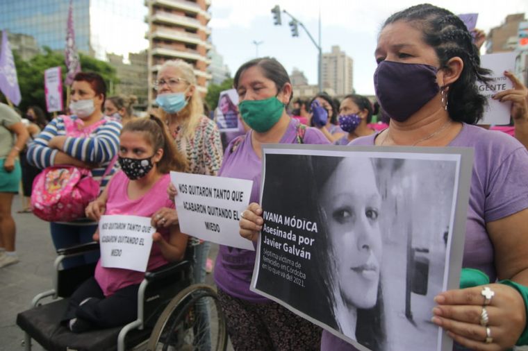 Marcha para pedir justicia por el crimen de Ivana Módica