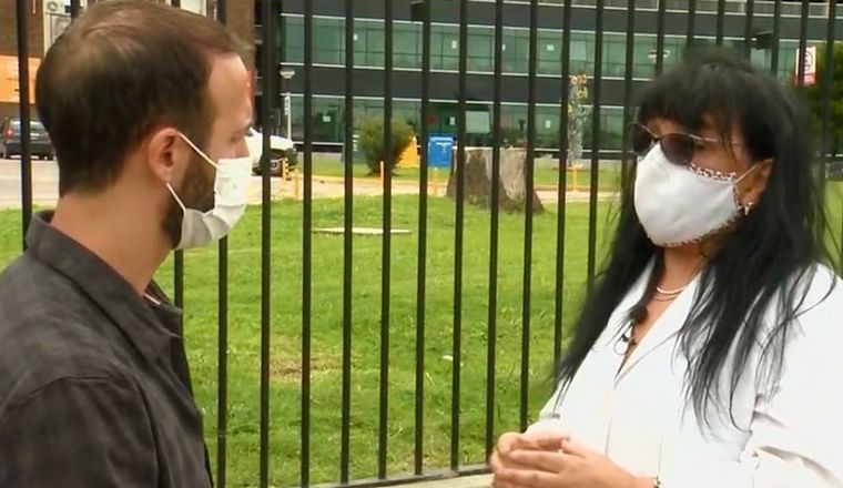 Mirta Jaime, médica del Hospital Posadas.