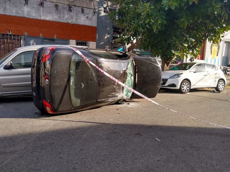 Chocó, volcó y se negó a ser auxiliada por la Policía