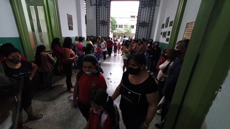 La vuelta a clases presenciales, en imágenes.
