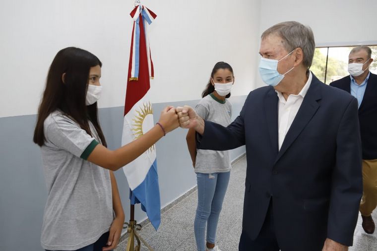 Schiaretti habilitó una nueva escuela en Rio Segundo