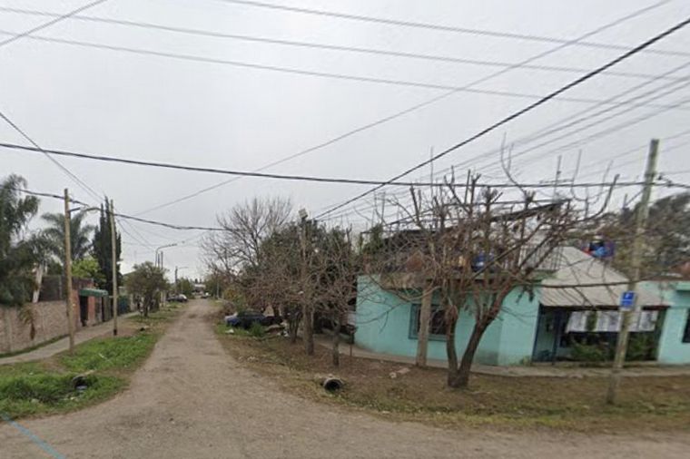 La zona donde ocurrió el luctuoso episodio.