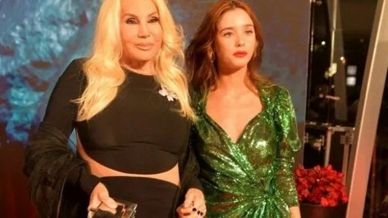 Susana Giménez y su nieta Lucía Celasco