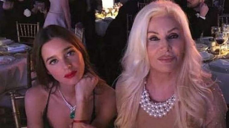 Susana Giménez y su nieta Lucía Celasco