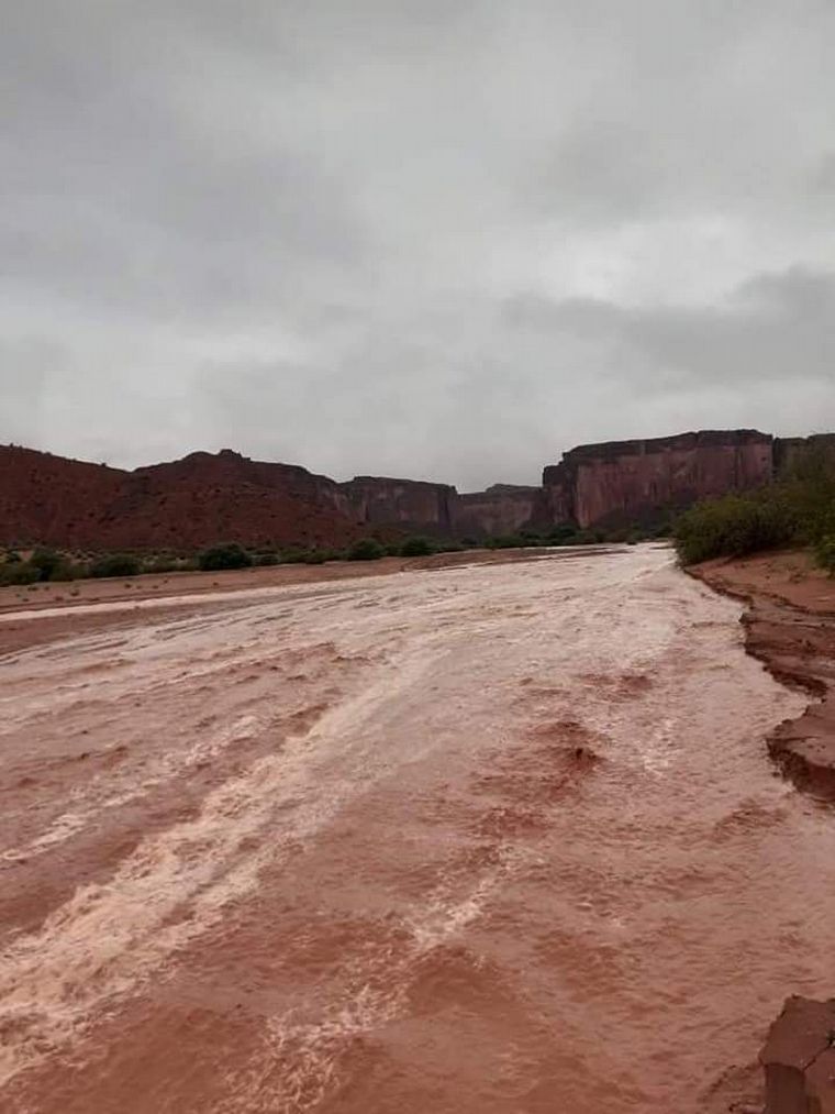 Cascadas en el Parque Talampaya