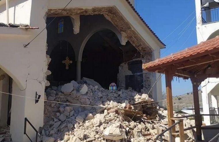 Un sismo de 6,3 grados sacudió Grecia (Foto: @EarthquakeChil1)