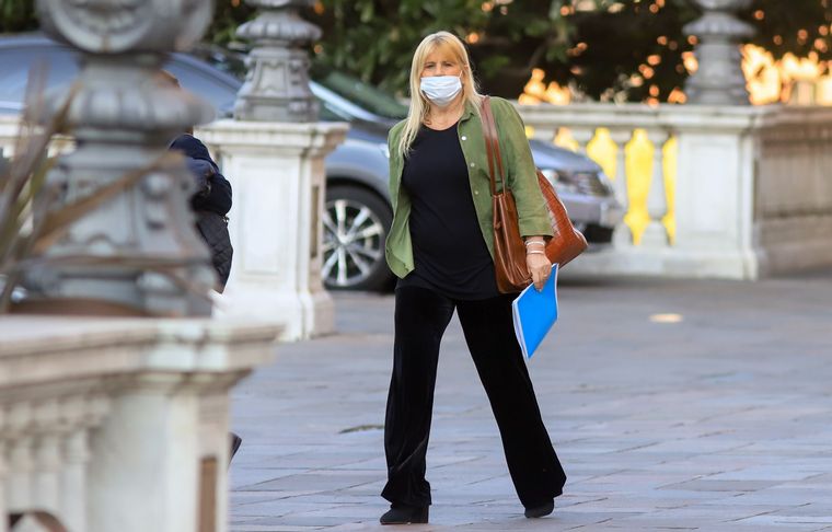 Claudia Losardo, la ministra de Justicia y Derechos Humanos.