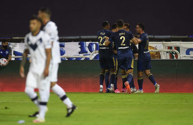 Vélez Sarsfield y Boca Juniors se enfrentaron por la cuarta fecha de la Zona 2