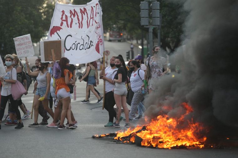 Movilización en Córdoba.