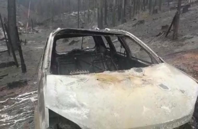 El fuego arrasó la zona de Las Golondrinas en Chubut.