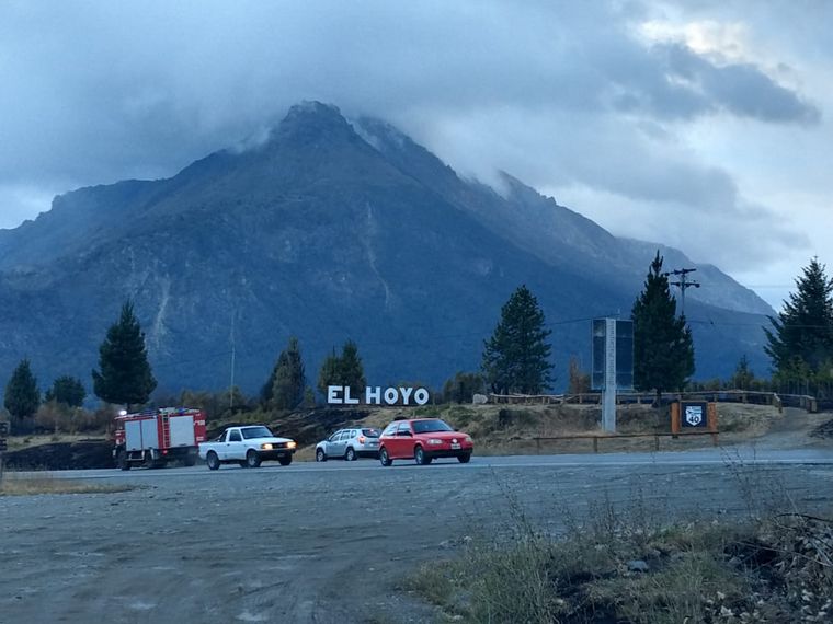 Las estremecedoras imágenes del incendio en Chubut