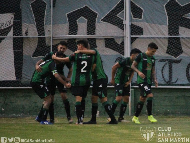 San Martín de San Juan arrancó el torneo con el pie derecho.