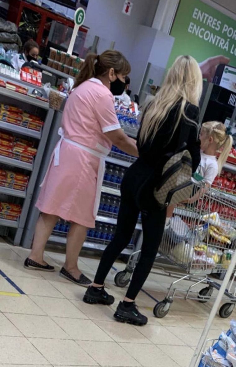 Luciana Salazar y su empleada doméstica en el foco de las críticas