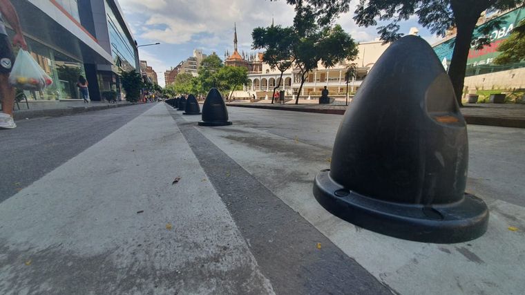 Trabajos en la nueva Supermanzana de Córdoba.