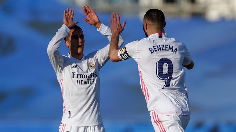 Real Madrid le ganó al Elche y sigue prendido en la pelea