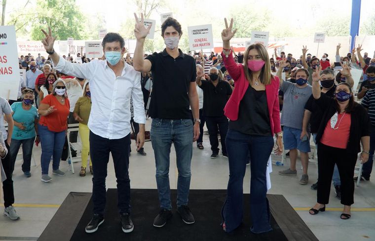 Posse y Lousteau cerraron la campaña de la interna de la UCR.